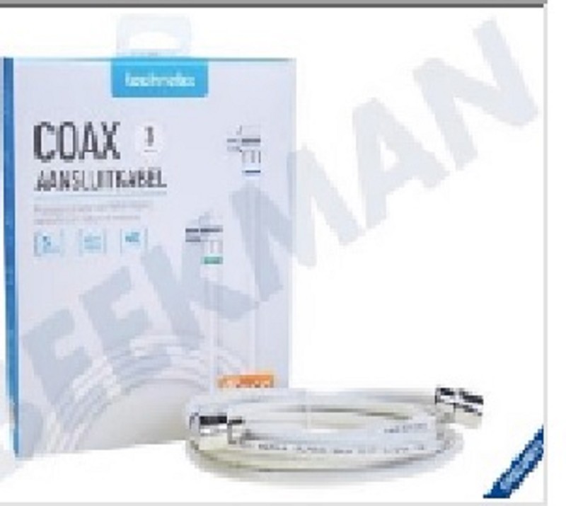 CAI aansluitsnoer (3m) - Wit