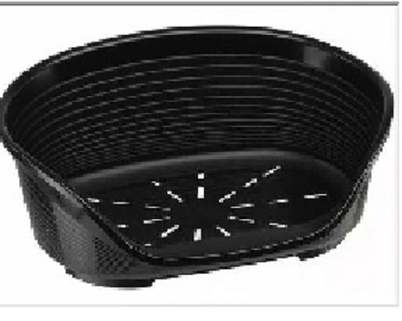 Hondenmand- Zwart- Midden maat 82x60cm