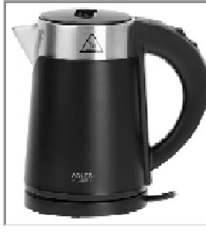 Waterkoker klein zwart 0.6 Liter - 800 W