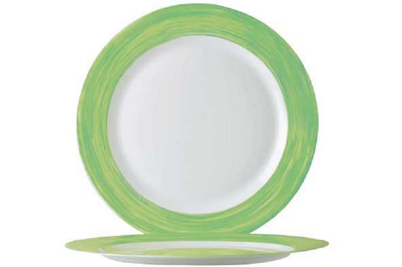 Arcopal Brush assiette à dessert 19,5 cm vert