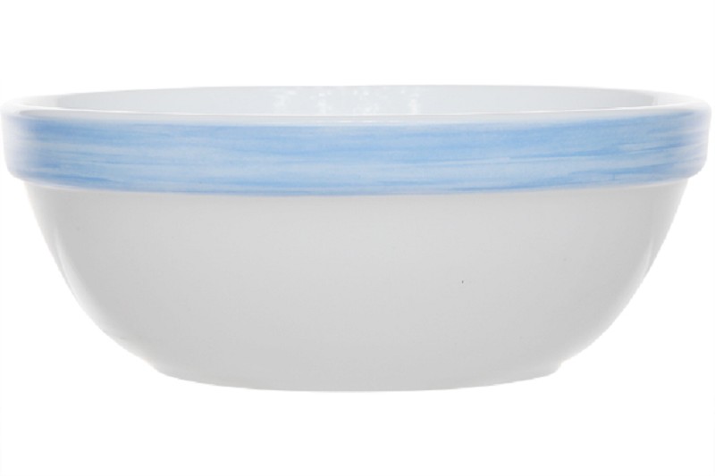 Arcopal Brush bol à dessert 12 cm bleu