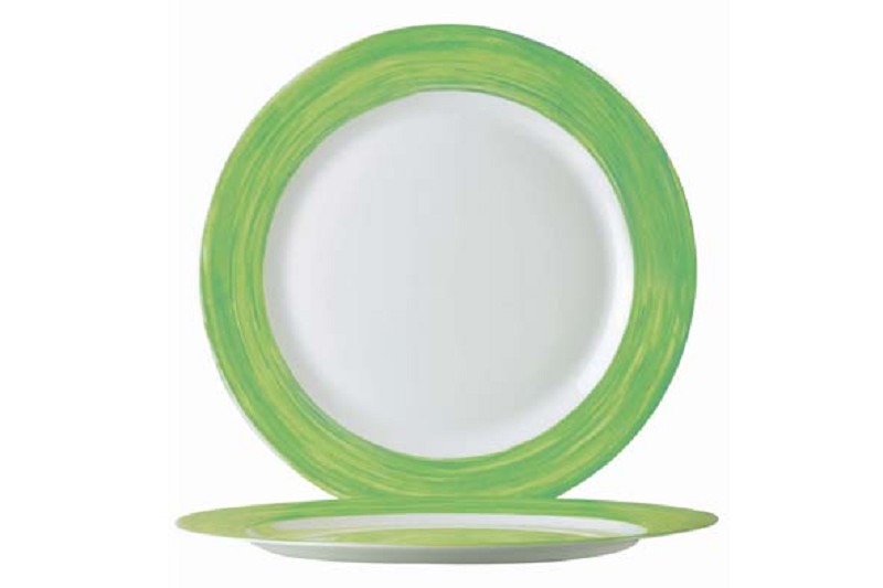Arcopal Brush assiette à dessert 15,5 cm vert