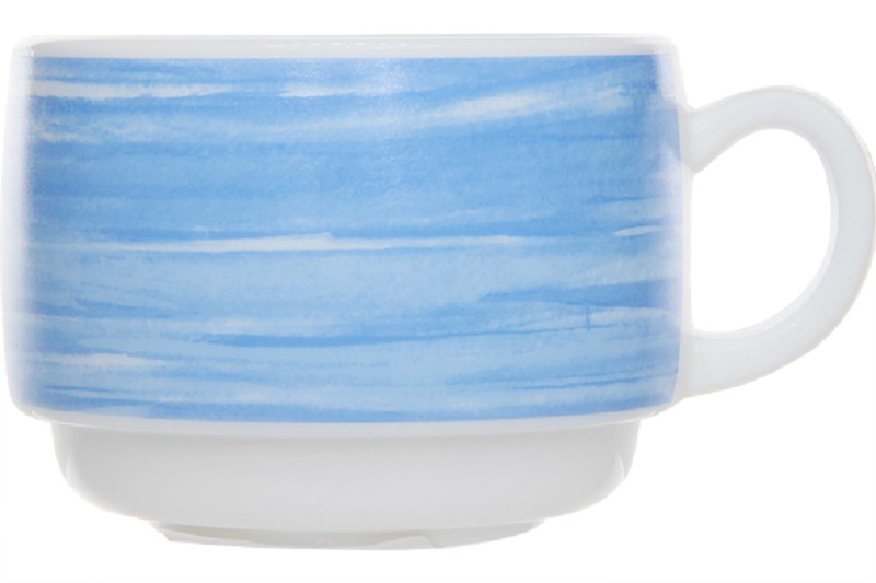 Arcopal Brush mug 19 cl avec anse bleu