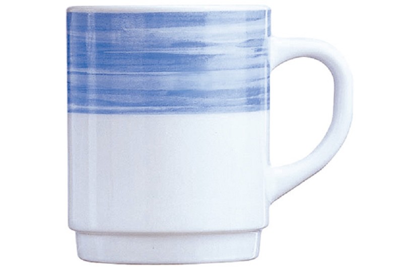 Arcopal Brush gobelet 25 cl avec manche bleu