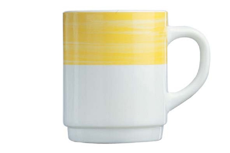 Gobelet Pinceau Arcopal 25 cl avec manche jaune