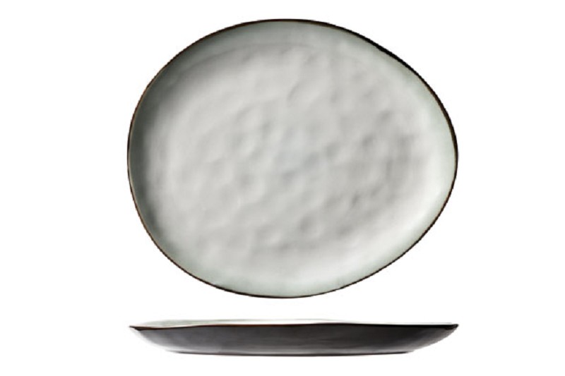 Assiette ovale Platon 27x23 cm