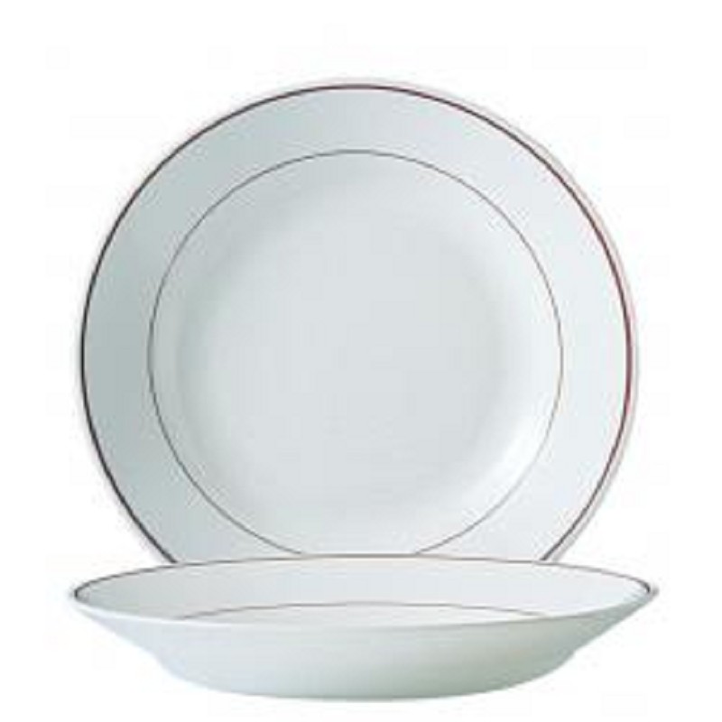 Assiette creuse Arcopal Bordeaux 22,5 cm