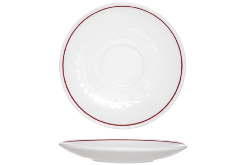 Soucoupe Arcopal Bordeaux 14 cm
