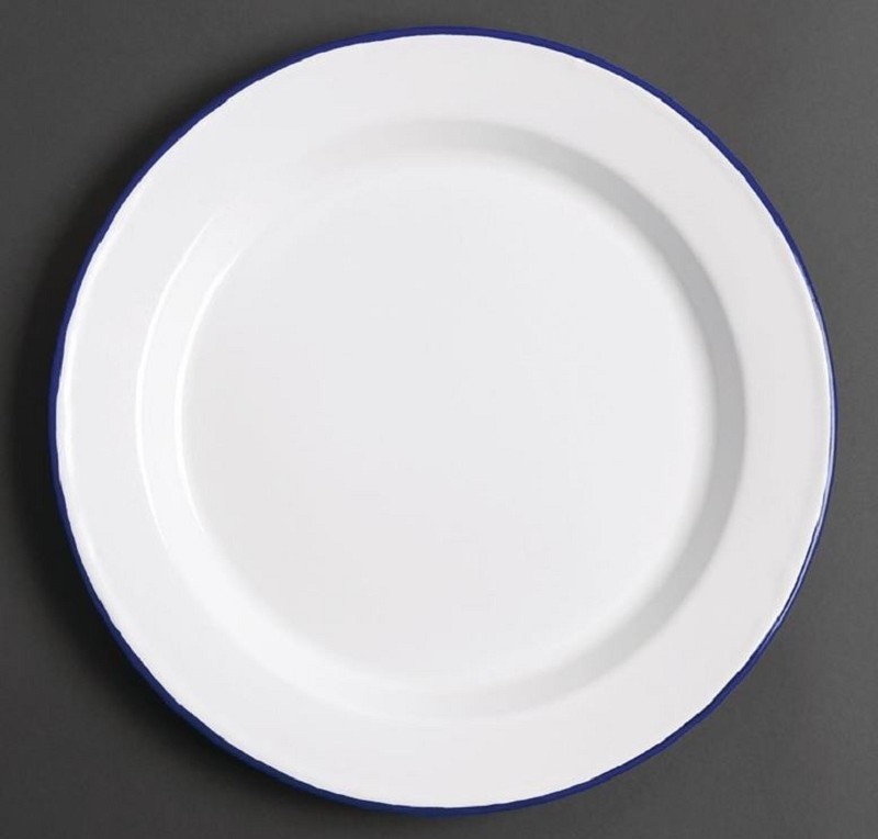 Assiette en émail 24.5 cm
