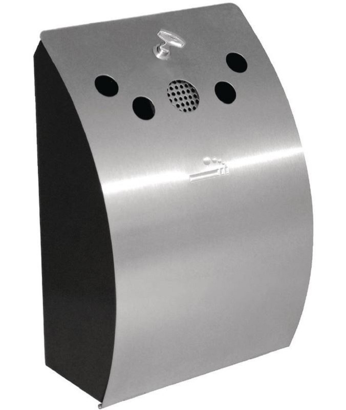 Cendrier mural Bolero en inox