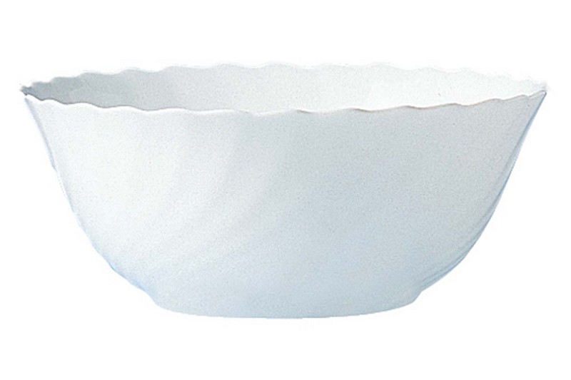 Saladier Arcopal Trianon 24cm Blanc