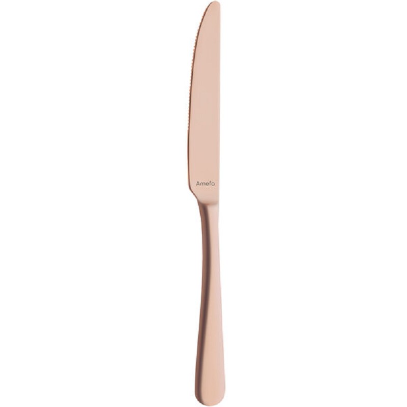 Couteau de table en cuivre Amefa Austin 23,6cm