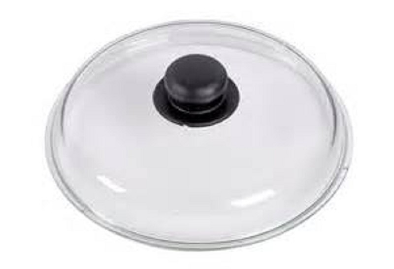 Couvercle en verre 26cm avec bouton