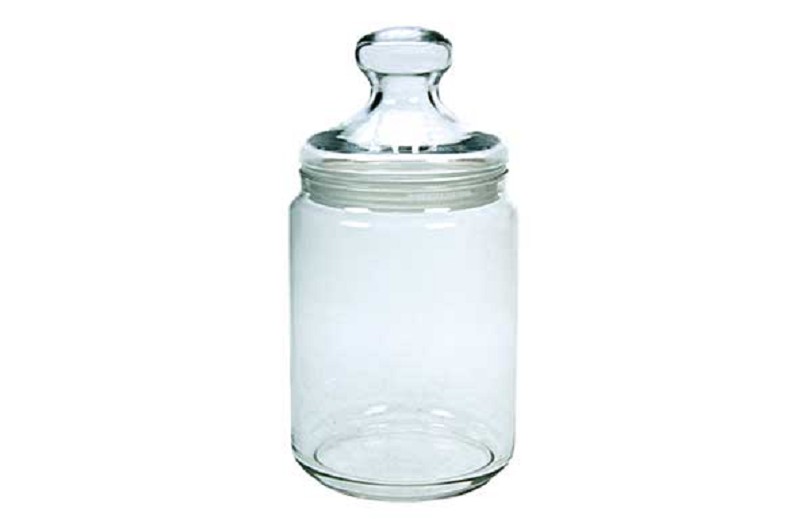 Bonbonnière 1 litre en verre