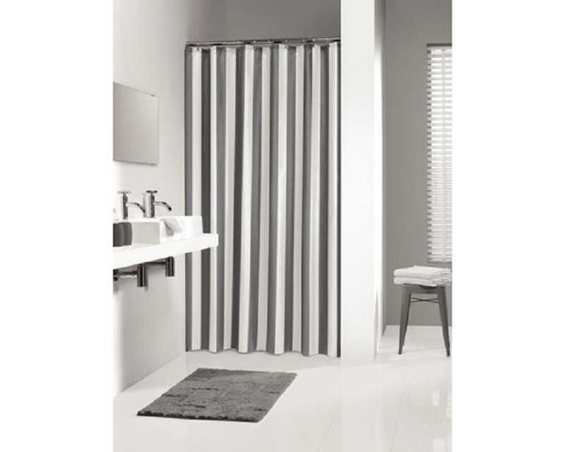 Rideau de douche Sealskin Linje Gris 180