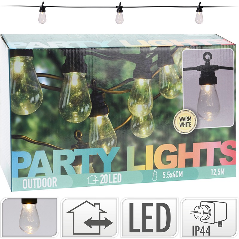 Guirlande lumineuse 20 ampoules