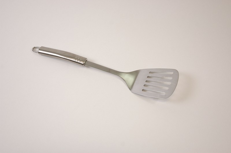 Spatule en acier inoxydable en forme ovale