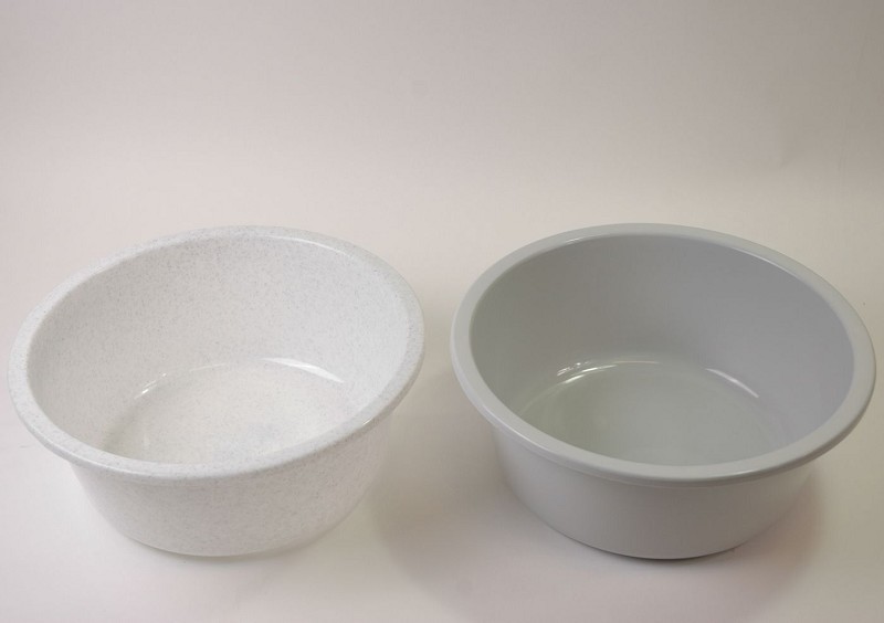 Évier en plastique rond de 32 cm