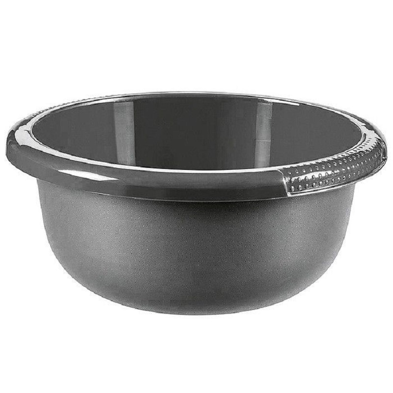 Évier en plastique rond de 36 cm 10,5L