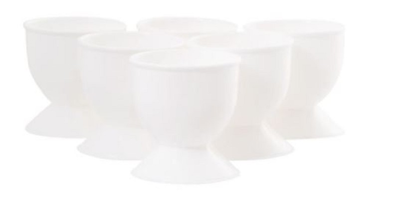 Coquetier Kwikkie en plastique blanc par pièce