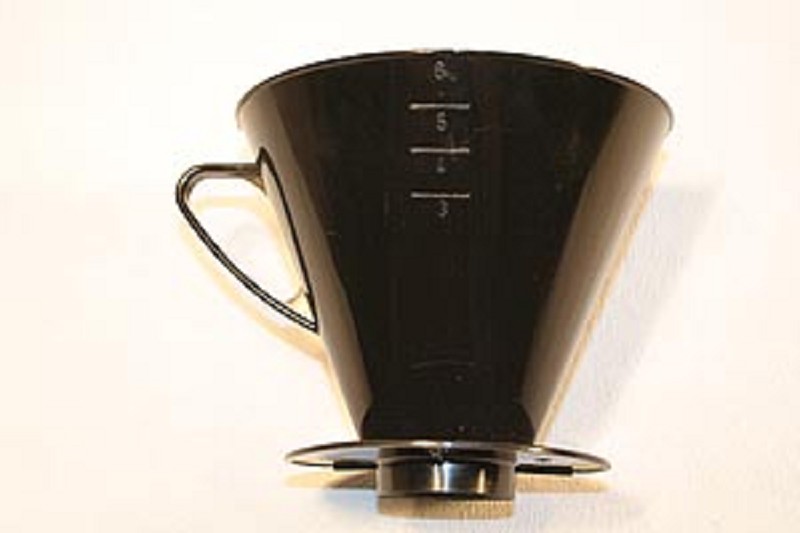 Filtre à café 1x4 noir
