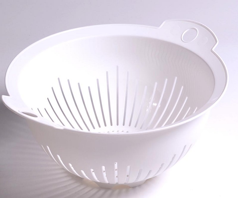 Passoire en plastique blanc 26 cm