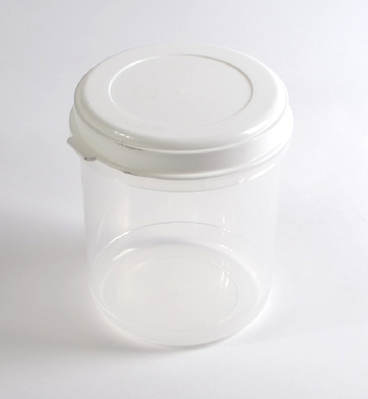 Boîte de rangement ronde Sunware 1,25L blanche