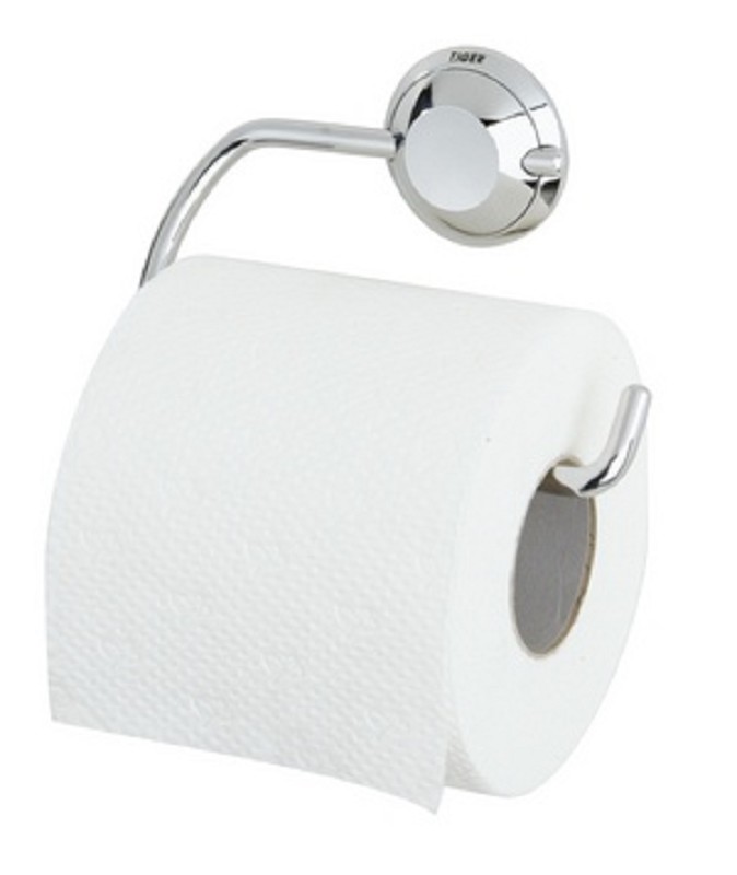 Porte-papier hygiénique Tiger Chrome Torino