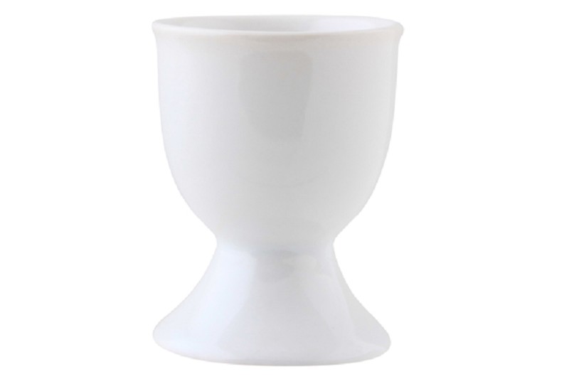 Coquetier Blanc en Porcelaine