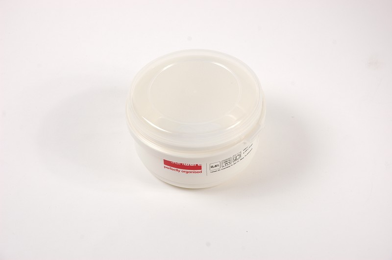 Boîte magnétique ronde de 0,6 litres