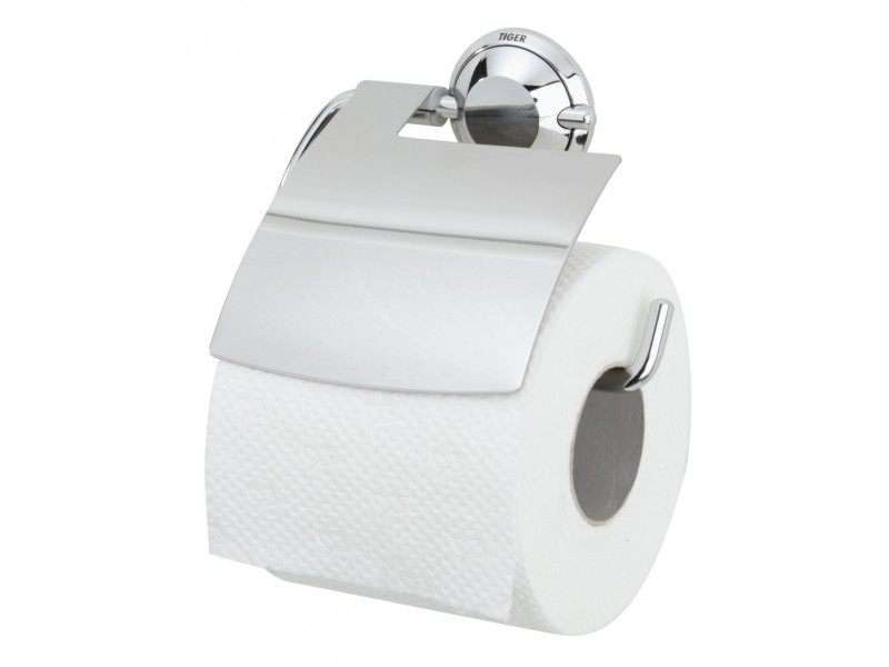 Porte-rouleau de papier toilette Tiger Torino avec couvercle