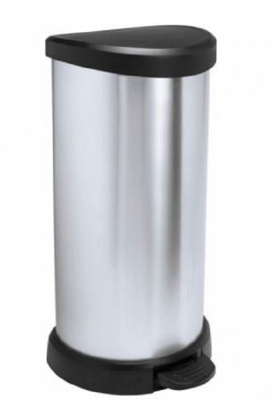 Poubelle à pédale Curver Deco 40L