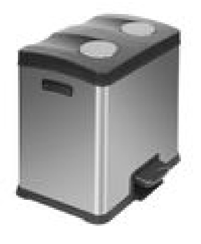 Poubelle 2x12 Ltr