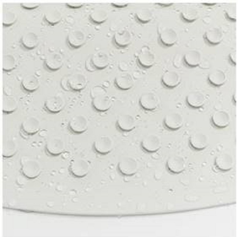 Tapis de douche antidérapant Rubelle 52x52cm Blanc