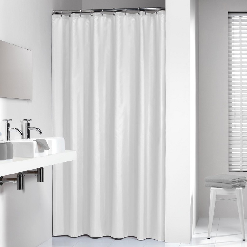 Rideau de douche Sealskin Madeira 240 Blanc