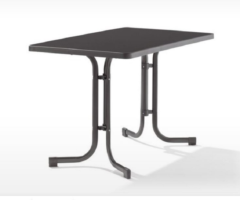 Table pliante 115x70 Sieger Gris