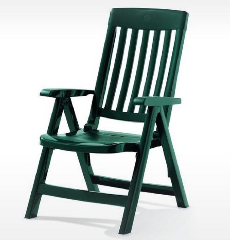 Chaise inclinable Sieger Palma Vert