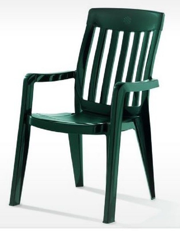 Chaise empilable Sieger Palma Vert