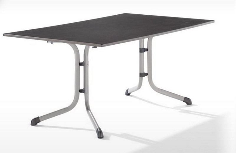 Table pliante Sieger 165x95cm Anthracite