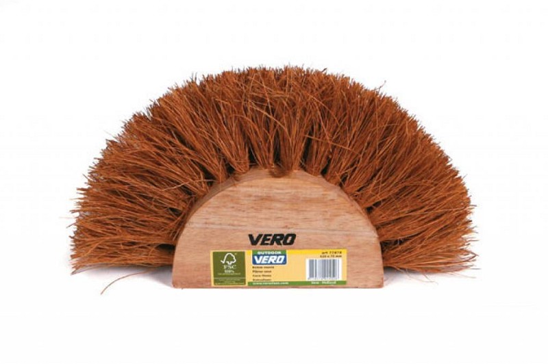 Balai en coco en bois 12,5 cm Vero