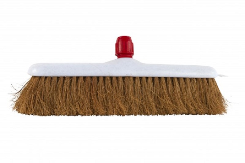 Balai de chambre en plastique et en coco de 30 cm