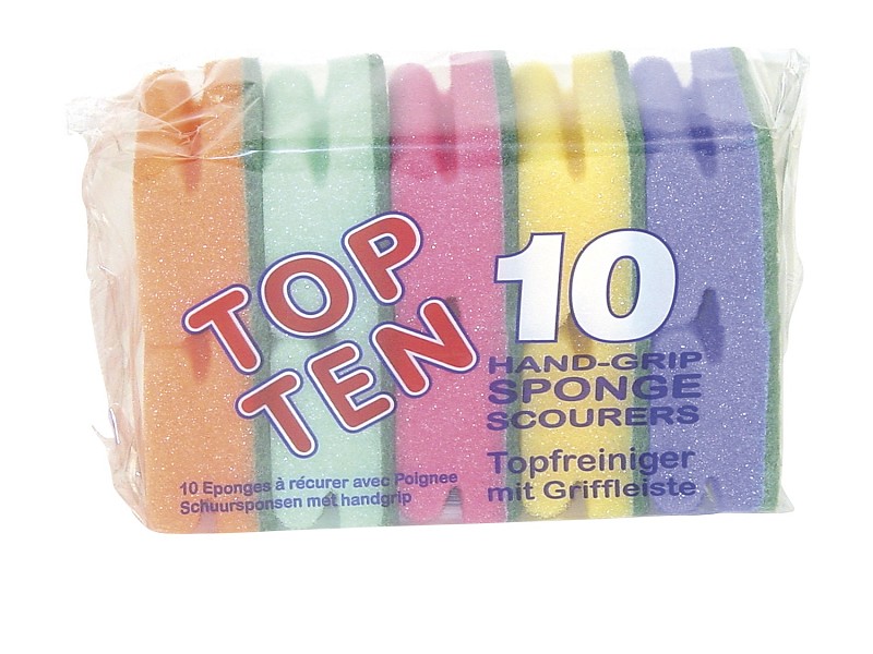 Éponge abrasive colorée Prix a 6...