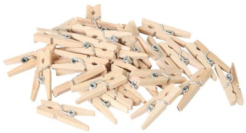 Pinces à linge en bois Prix a48 pièces
