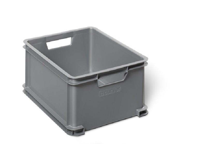 Boîte de loisirs Curver grise grande 43x35x24.5