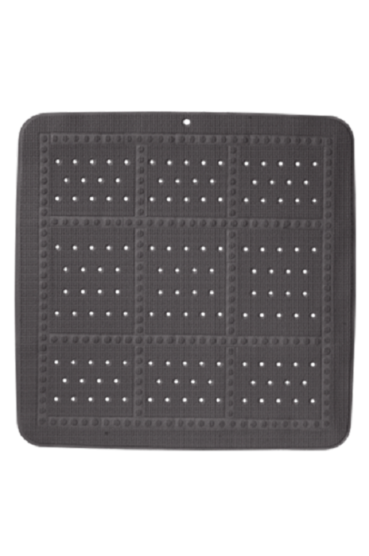 Tapis de Bain 70x50 Anthracite Antidérapant