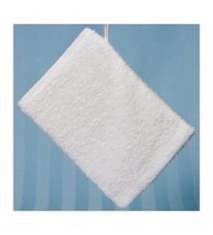 Gant de Toilette Blanc par Pièce