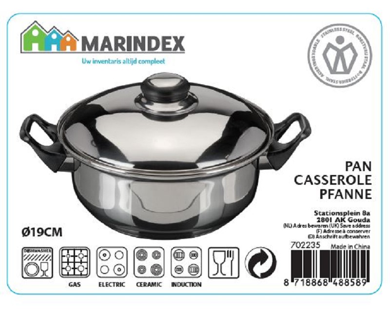 Casserole Marindex Bakélite 20cm
