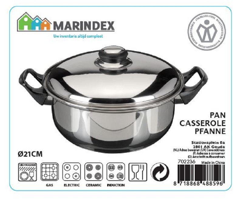 Casserole Marindex Bakélite 20cm