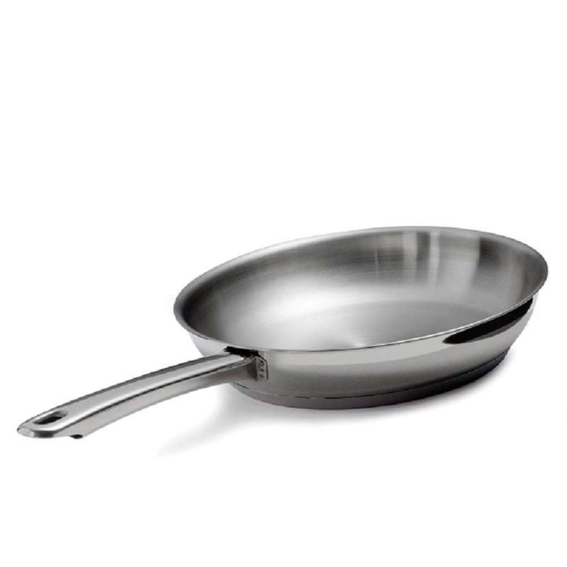 Poêle 28cm Zurich en acier inoxydable