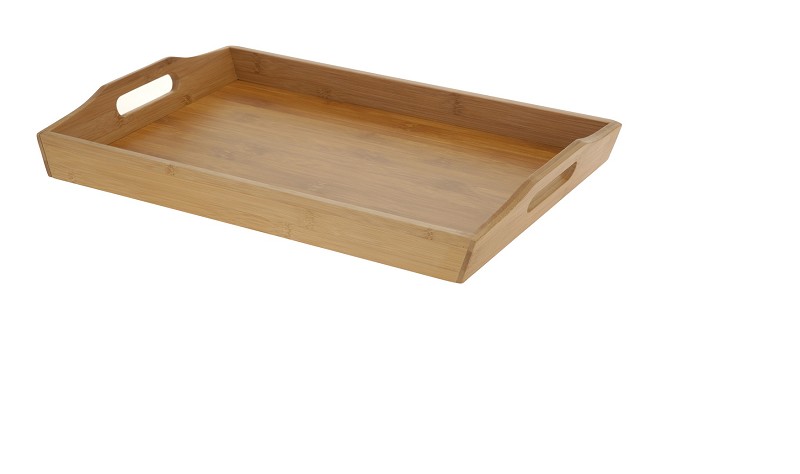 Plateau en bois 43x30x5 Bambou